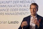 OBSERVER CEO Florian Laszlo beim Zukunftsforum Ramsau am Dachstein 2024